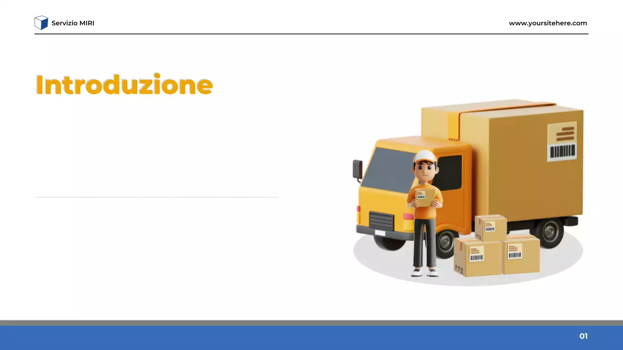 Presentazione del servizio moderno