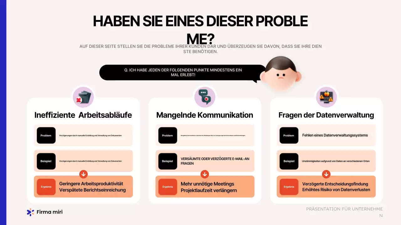 Förderung eines beigefarbenen modernen Geschäftsvorschlags