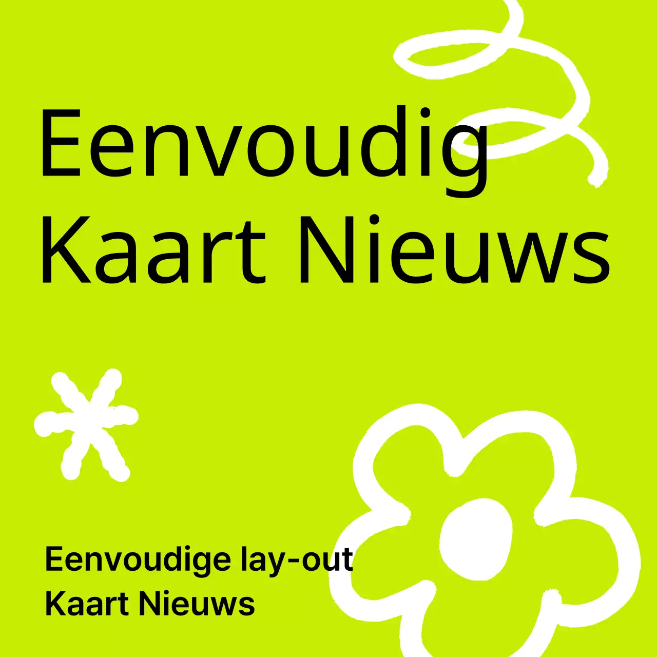 Promoot je jaarlijkse eenvoudig nieuws