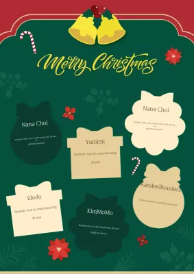 Samenvatting Schattige Kerstkaart