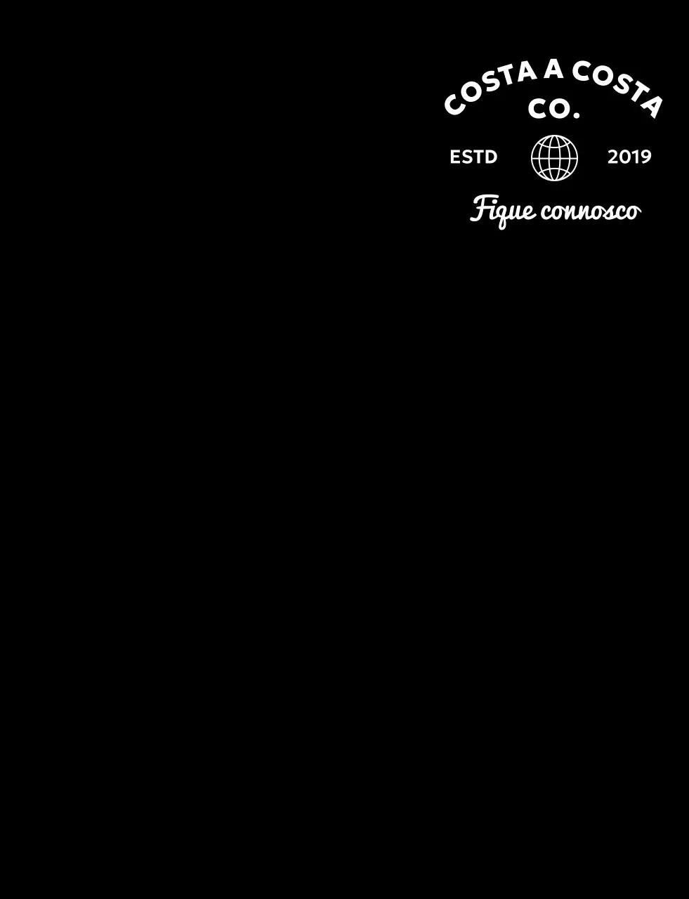 Design moderno de logótipo preto