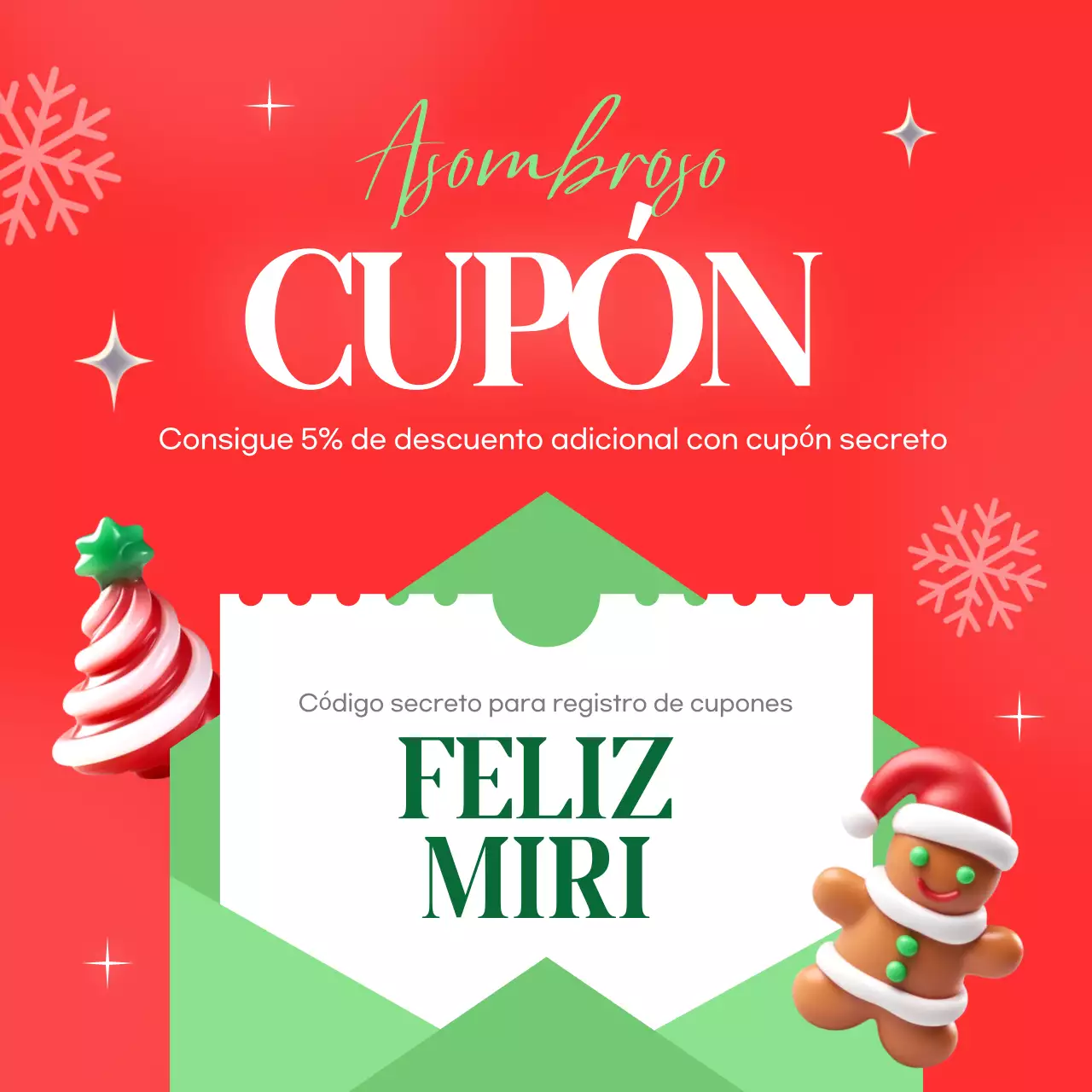 Promoción navideña Red Cosy