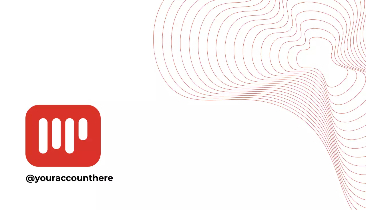 Red Modern Business Card