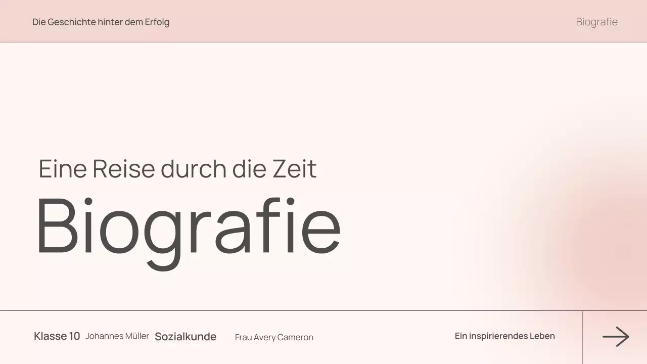 Rosa moderne Biographie Klasse