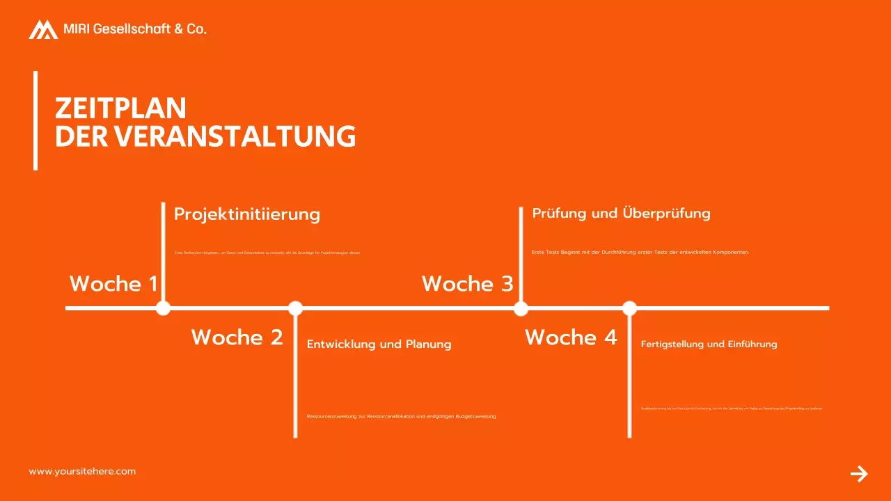 orange modern projektvorschlag präsentation
