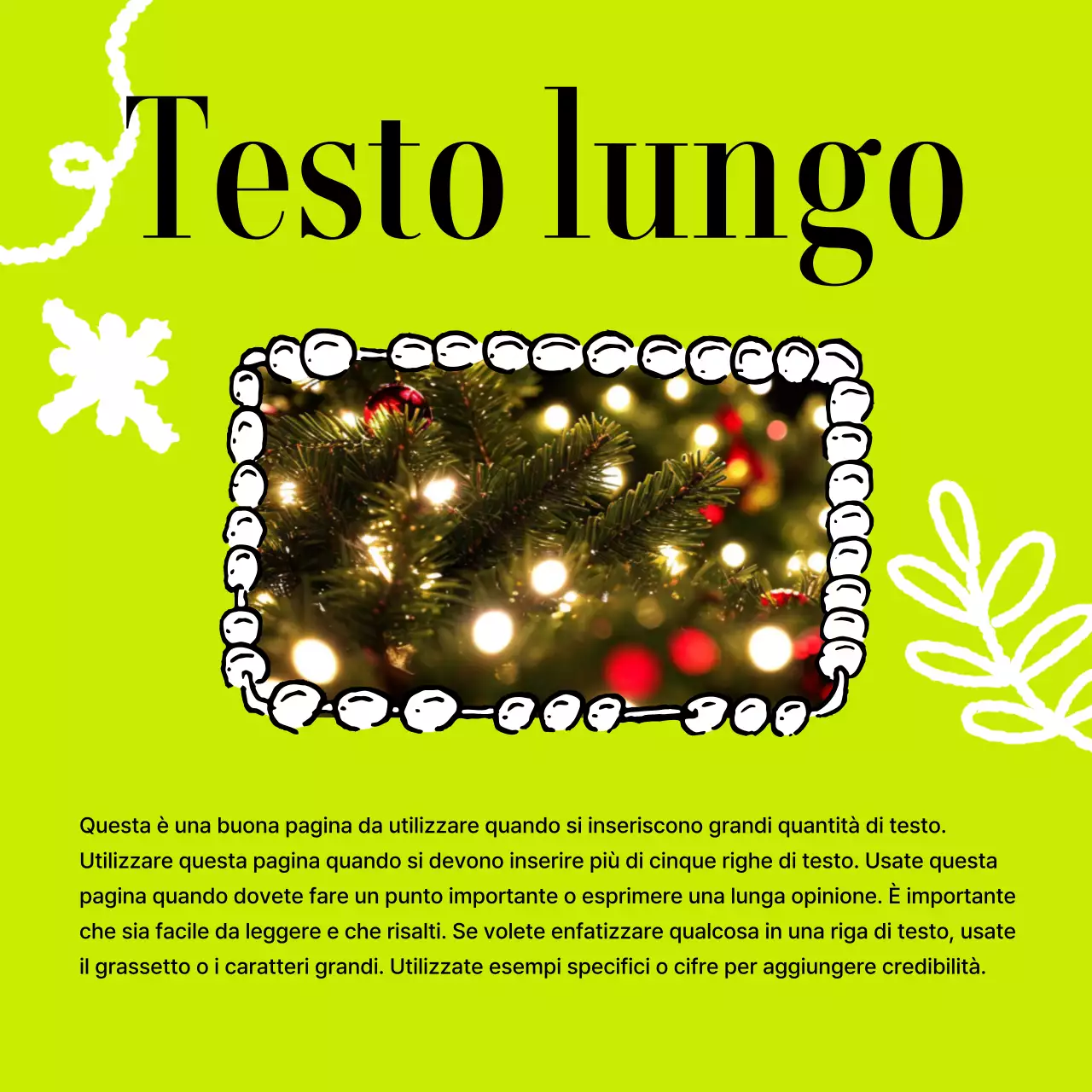 Promuovete le vostre semplici notizie annuali