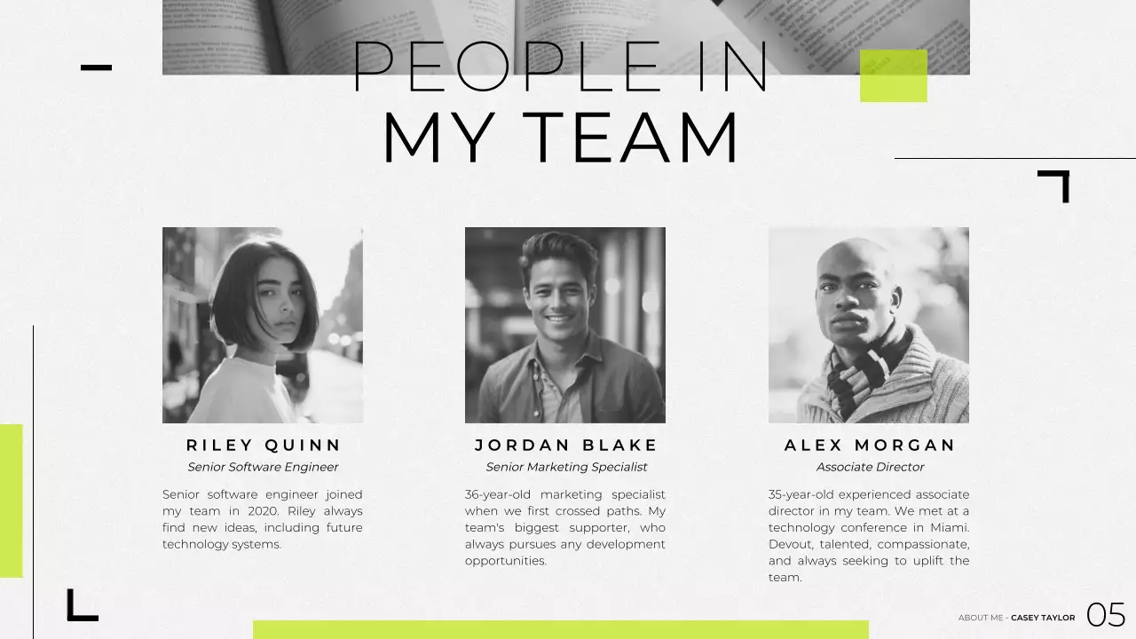 Trình bày danh mục đầu tư tối giản màu trắng