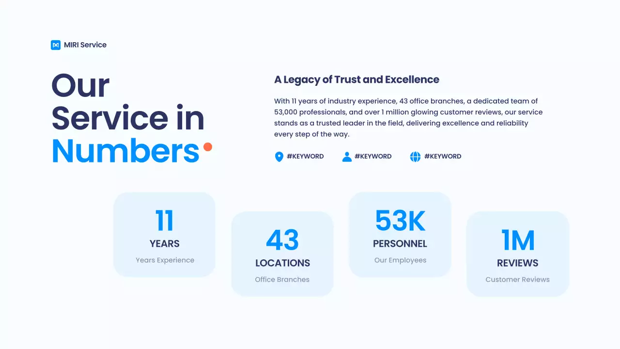 블루모던 딜리버리 프로모션 프리젠테이션