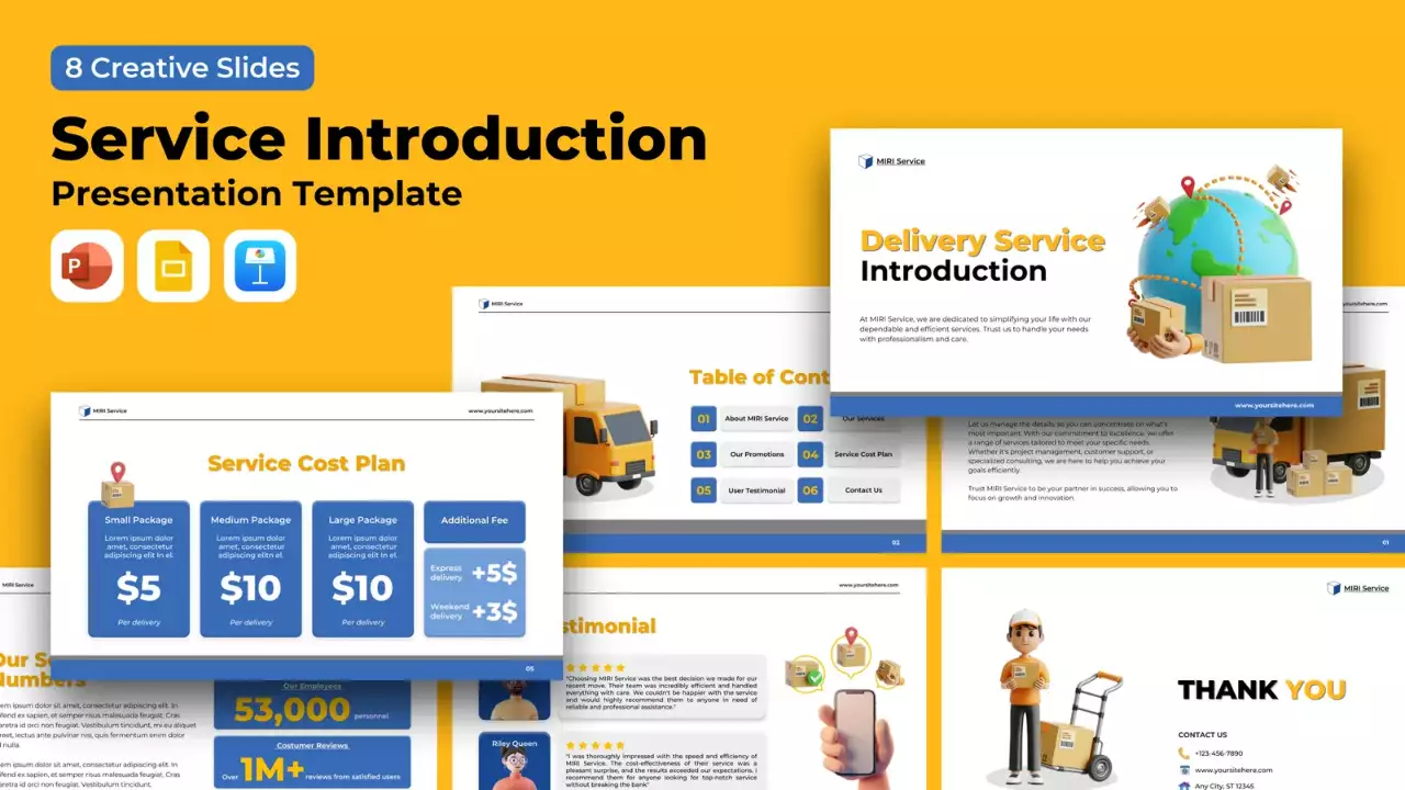 Présentation de l'introduction du service moderne