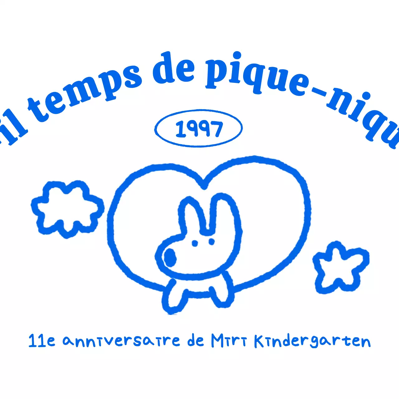Mignonnes commémorations peintes à la main pour l'école maternelle