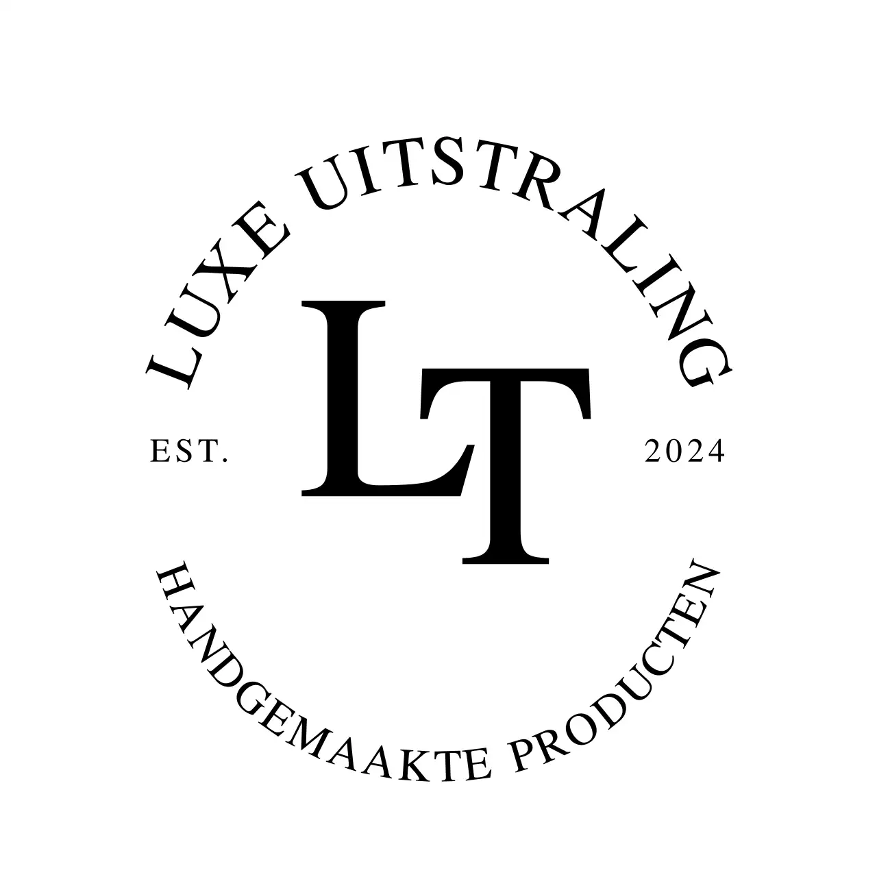 zwart luxe Touch Logo ontwerp