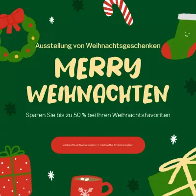 Sonderausstellung "Grüne Weihnachten