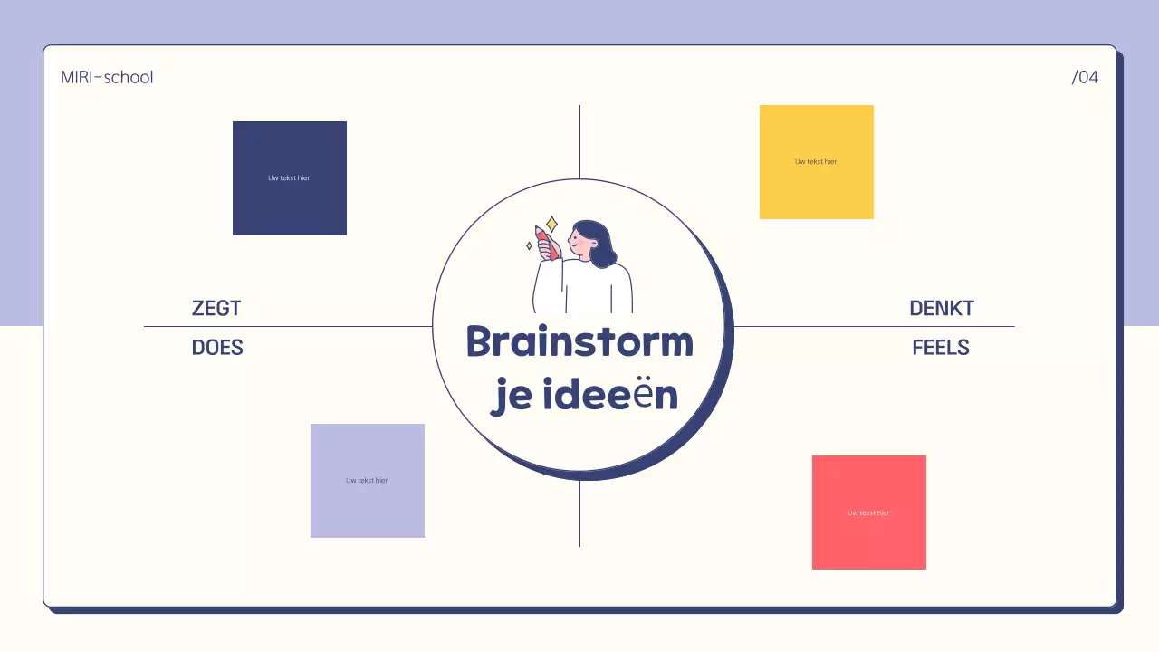 marine cartoon onderwijs presentatie