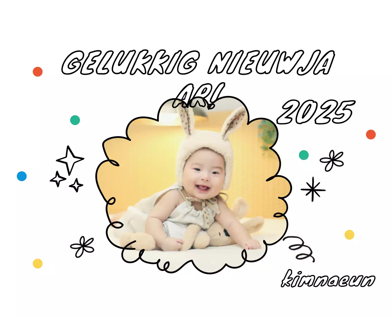 Gele Schattige Fotokalender