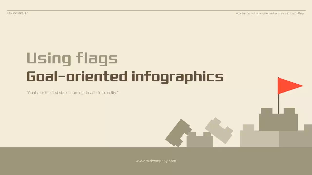 Trình bày Infographic tối giản màu be