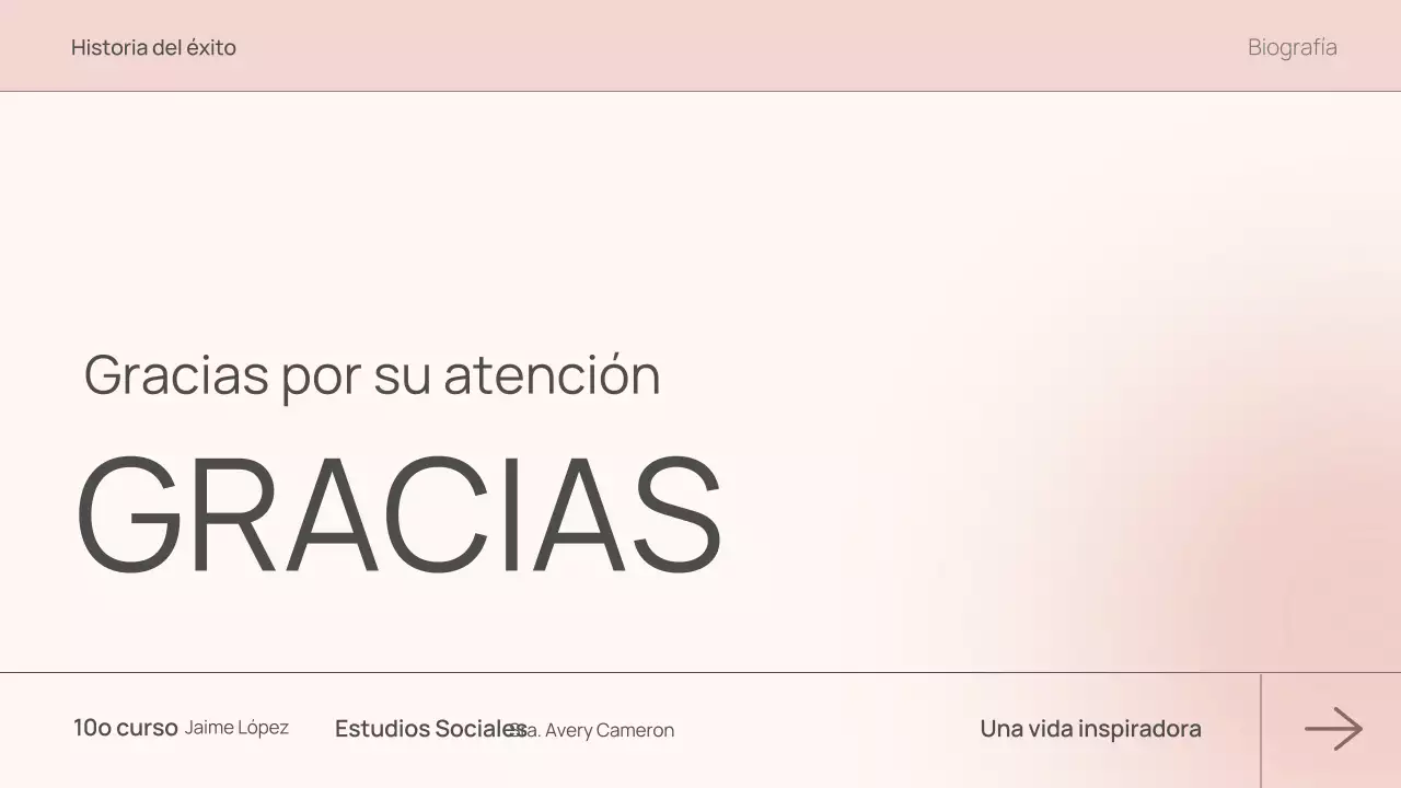 clase de biografía moderna rosa