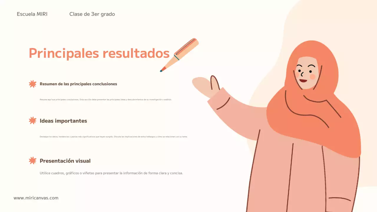 orange trendy education class