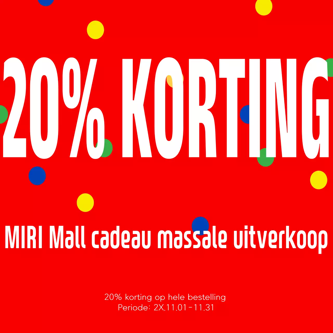 Rood gemarkeerde kortingen