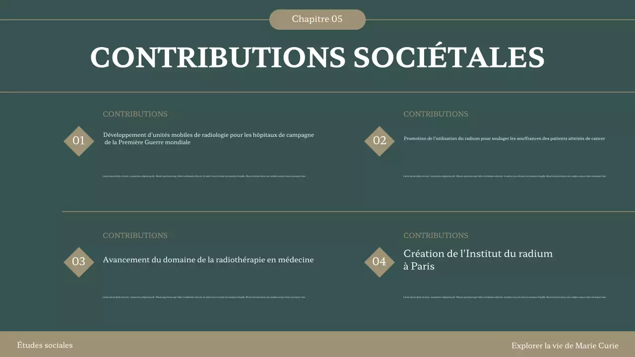 conférence sur la science classique grise