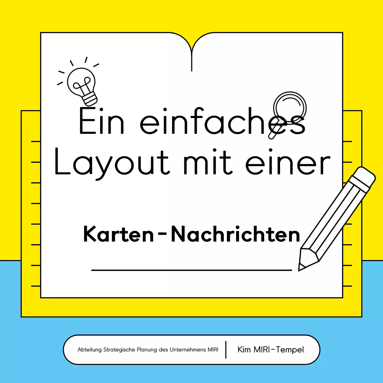 Förderung von Yellow Simple News