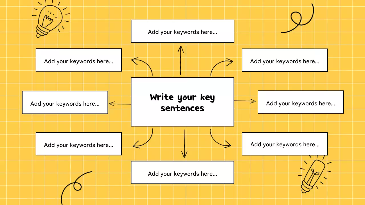 Yellow Modern Brainstorming Guide Presentation