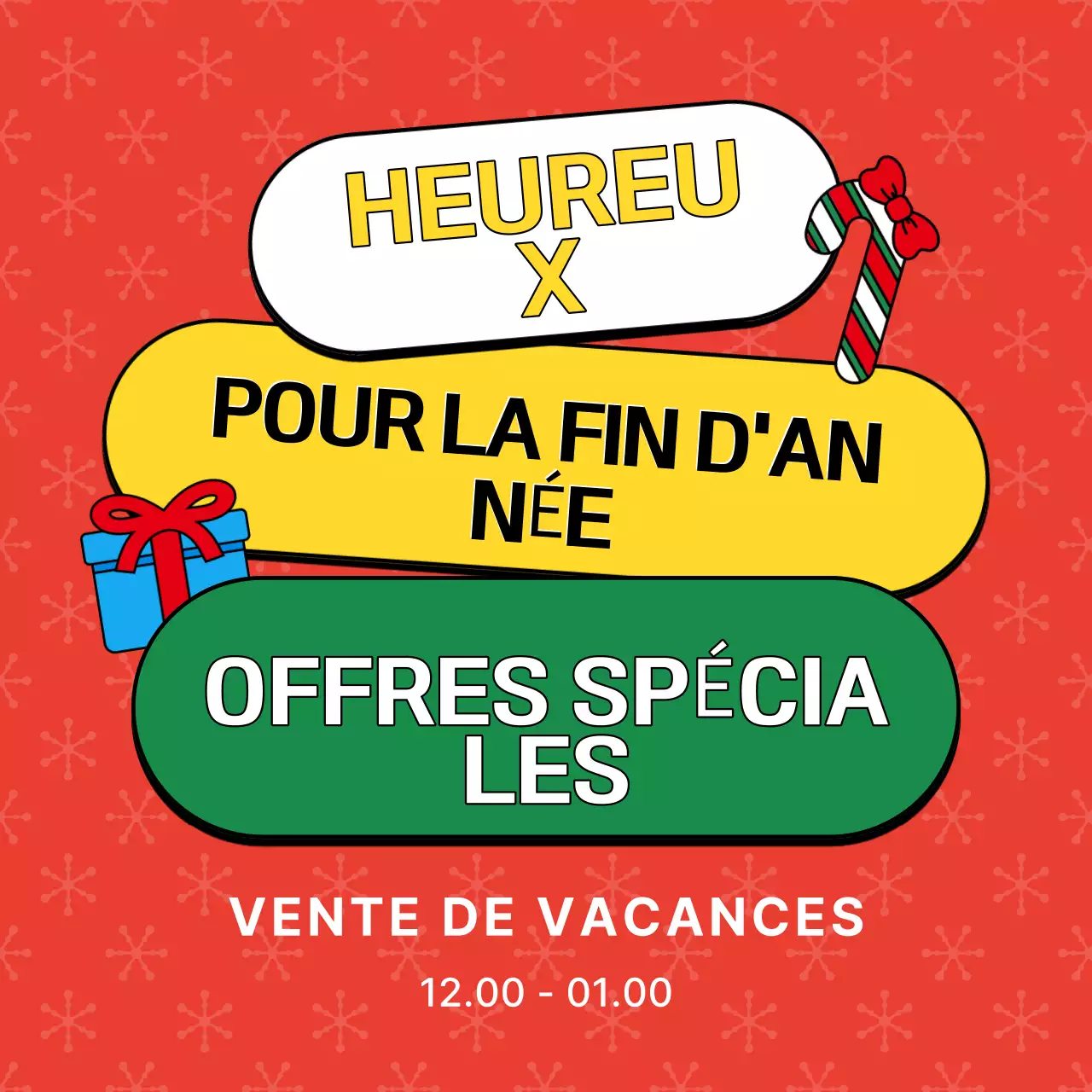 Red Simple Christmas Sale