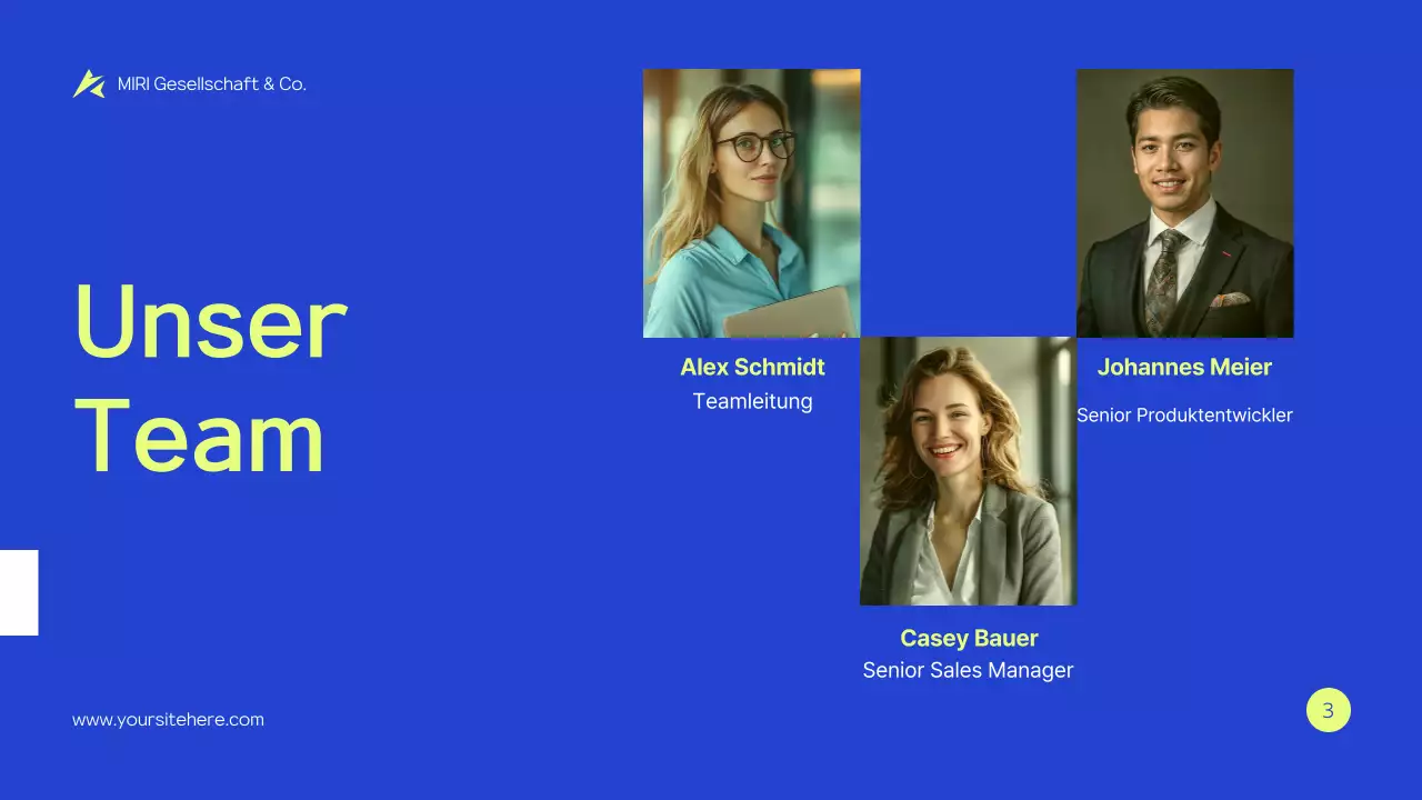 Grünes modernes Projektvorschlagsdokument