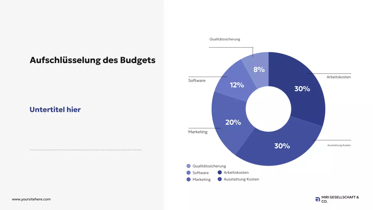 blue modern business proposal