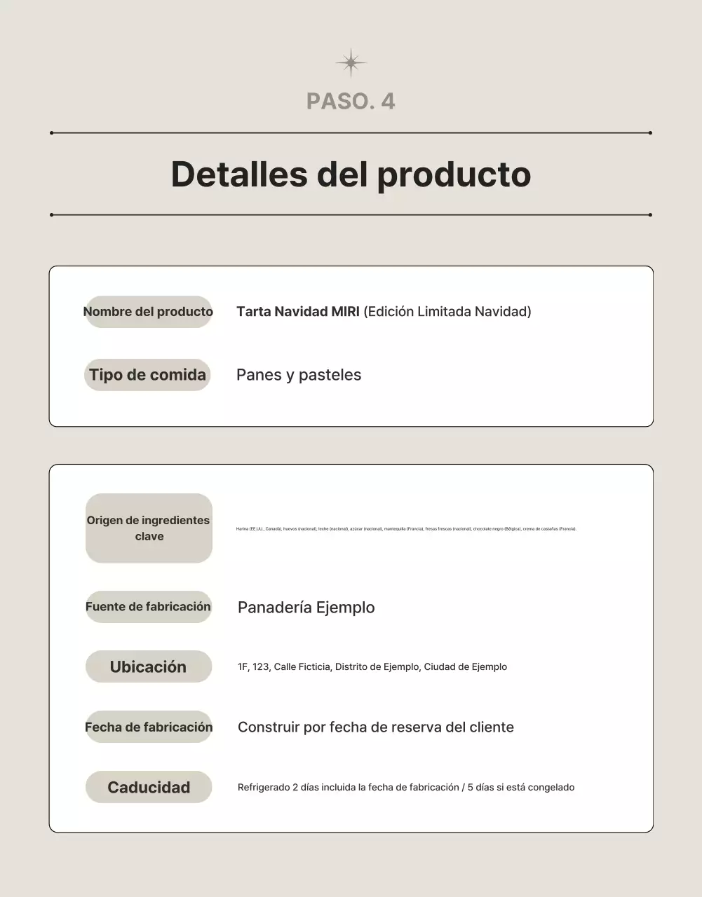 Promoción Pastel de Navidad Vintage Rojo