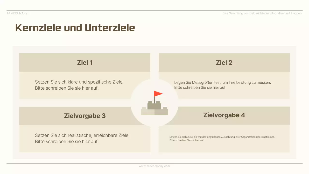 Beige minimalistische Infografik Anzeige