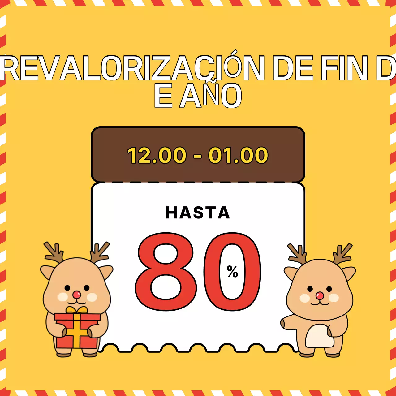 Red Simple Rebajas de Navidad