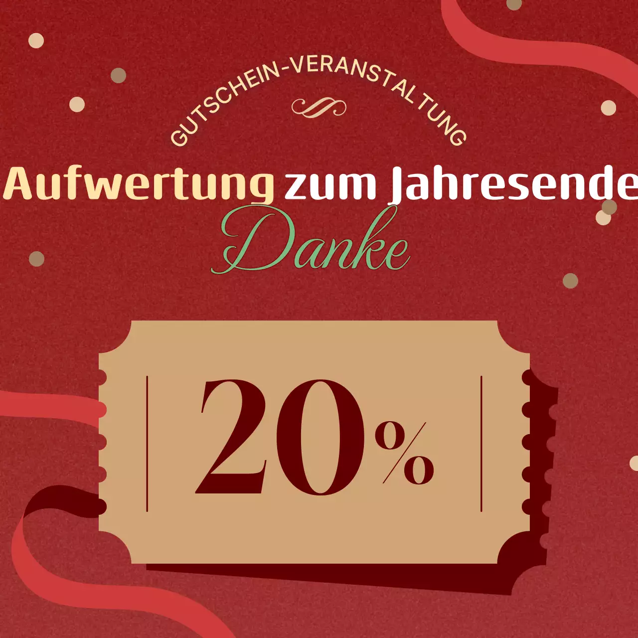 Blue Modern Weihnachtsveranstaltung