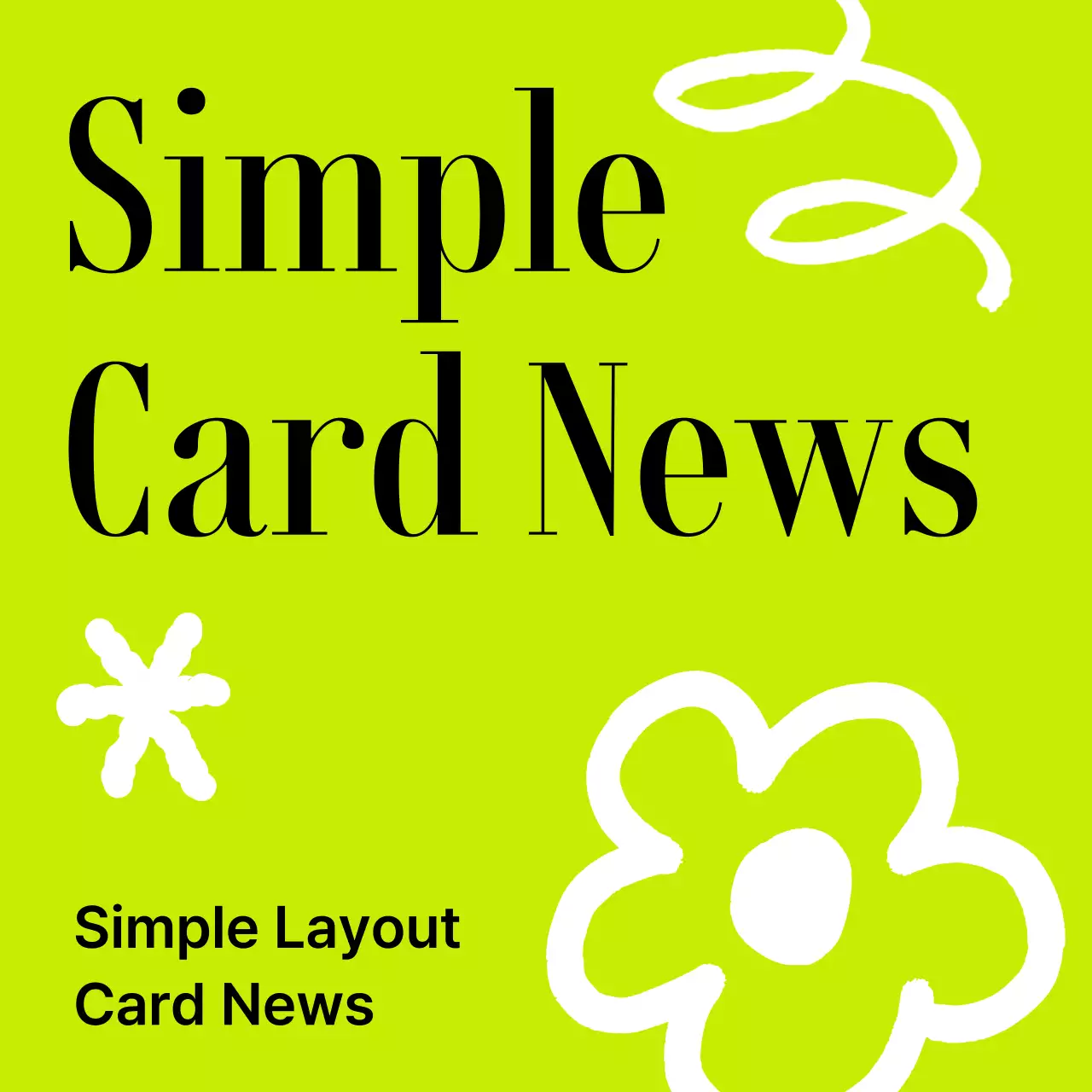 Layout de notícias simples e verde Instagram Carousel