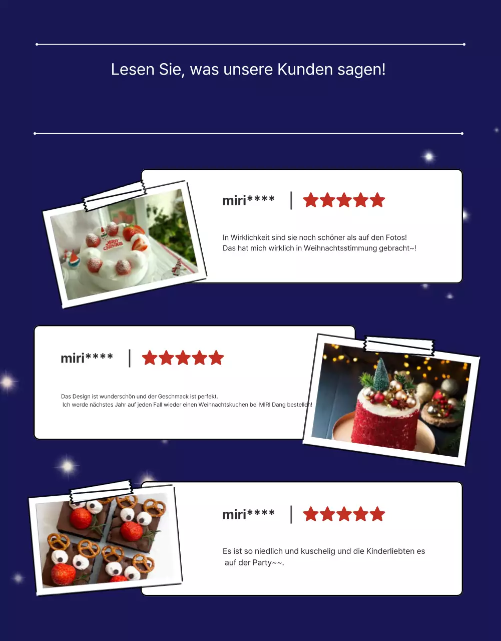 Rote Vintage-Weihnachtstorte Promotion