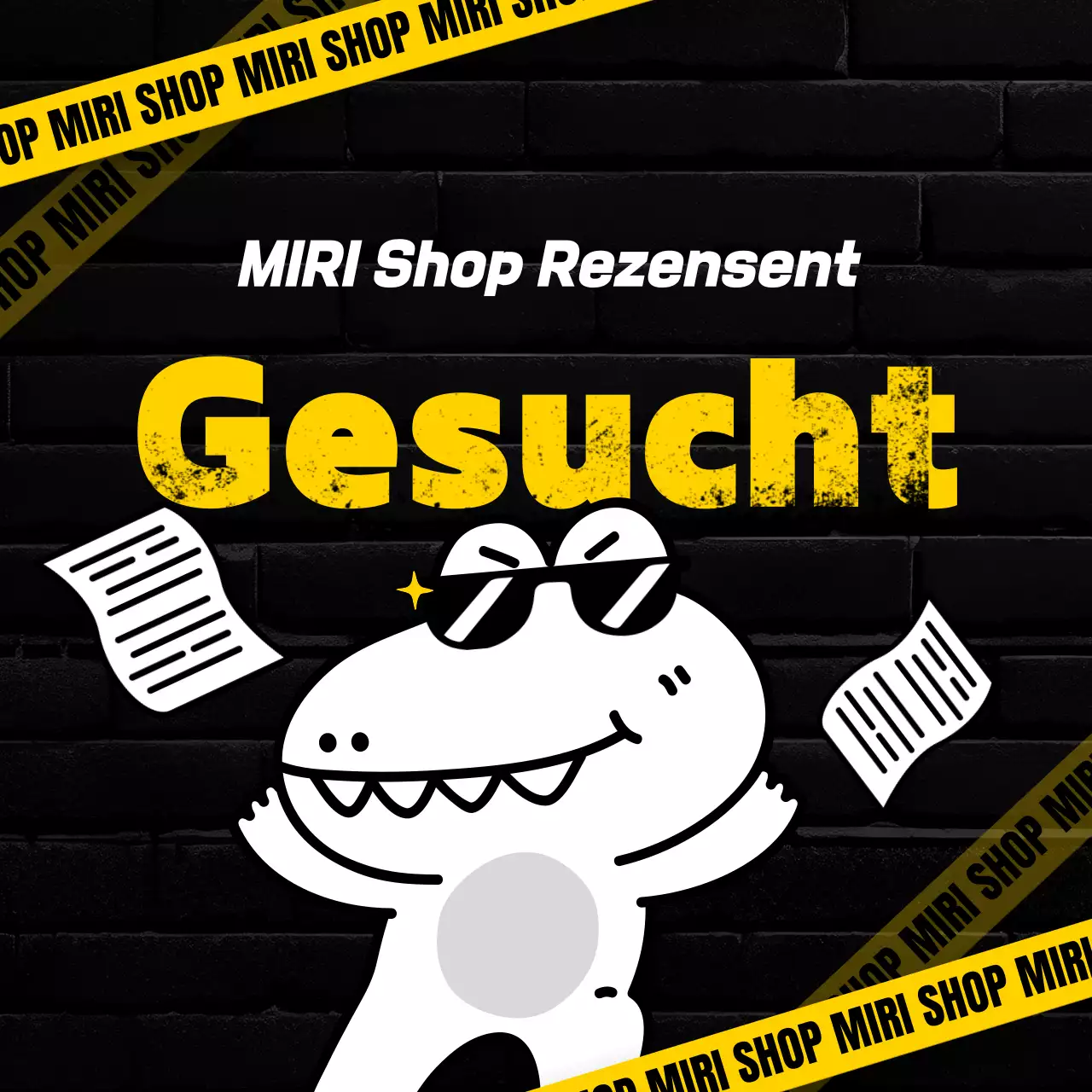 Black Gag Review Event-Anzeigen