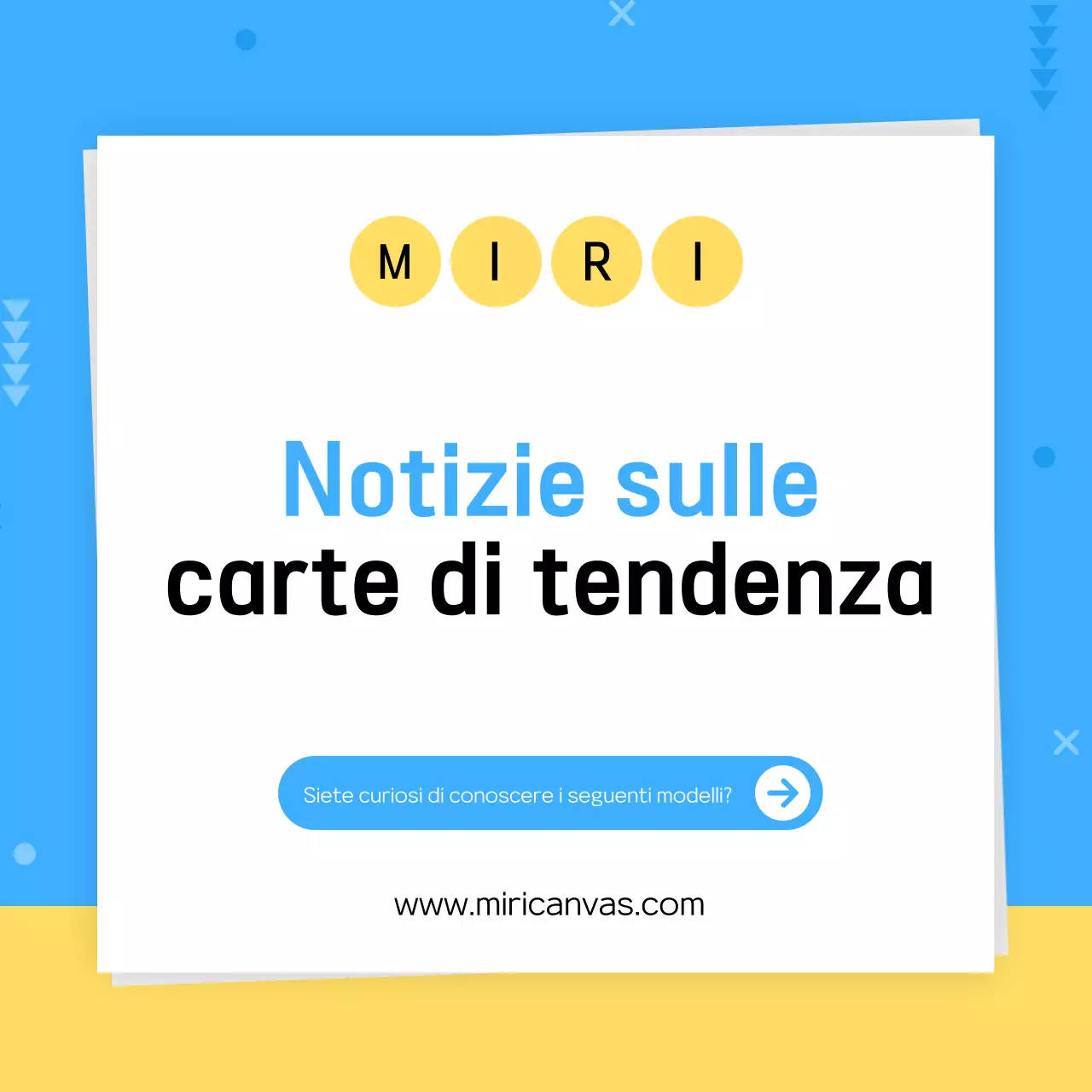 Una semplice newsletter aziendale in azzurro e bianco