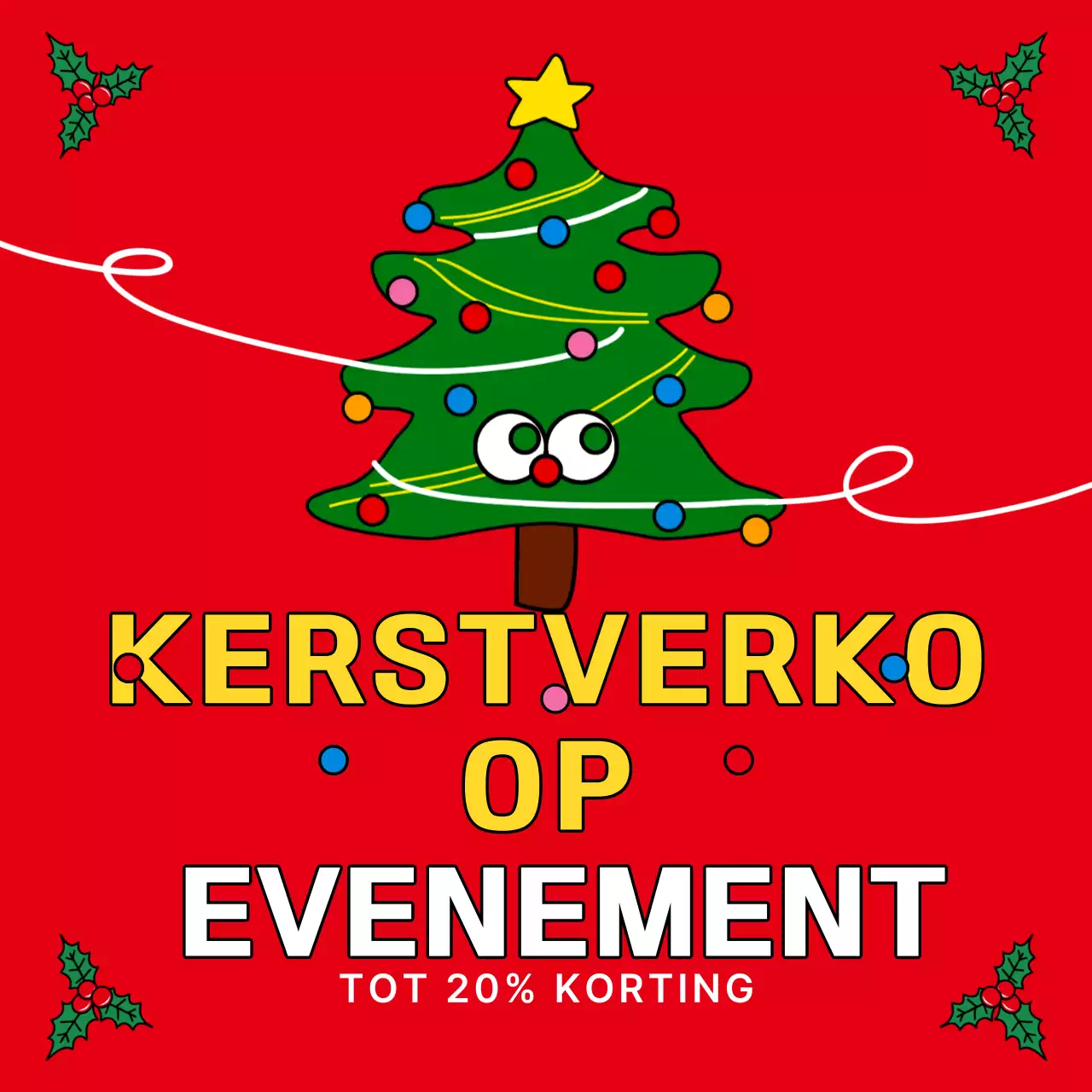 Rode Simpel Kerstuitverkoop