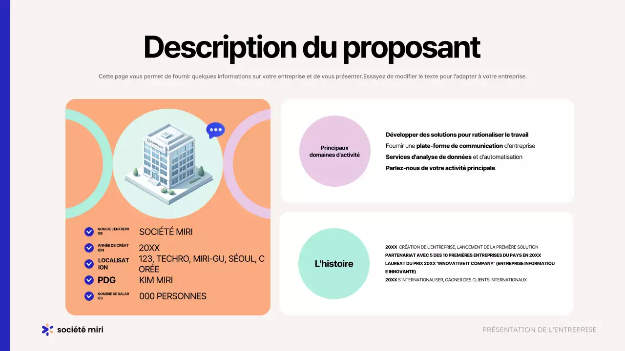 Promouvoir une proposition commerciale moderne de couleur beige