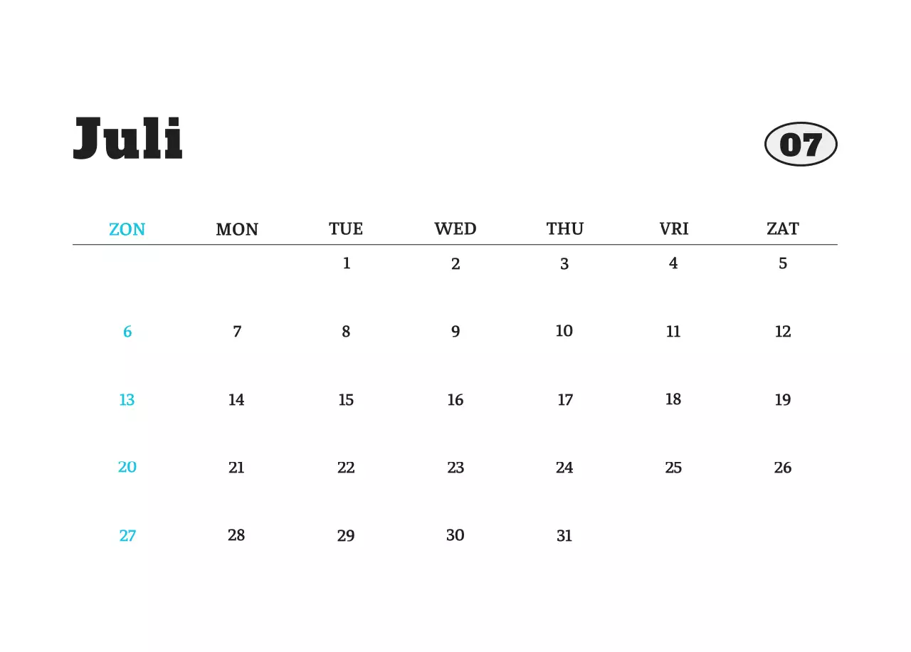 Witte Nette Ballet Dierenfotokalender