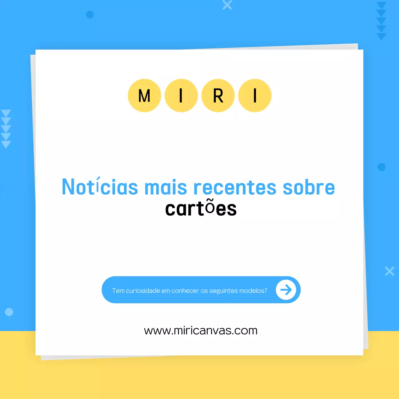 Uma newsletter comercial simples em azul claro e branco