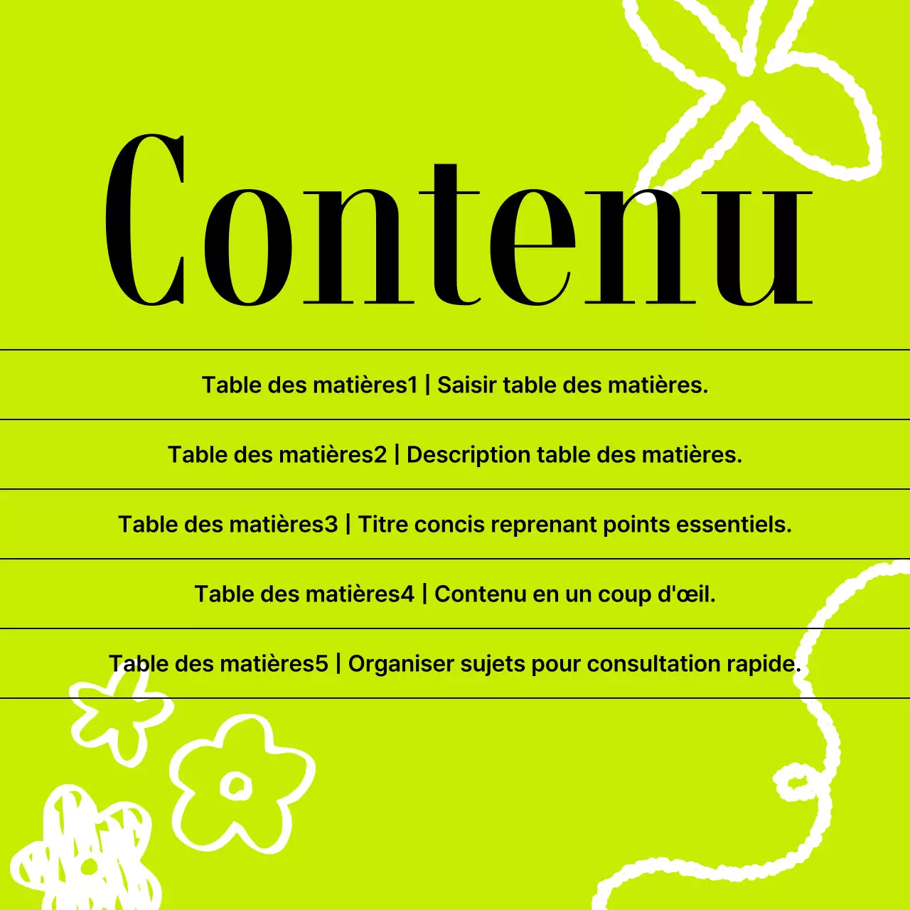 Promouvoir vos nouvelles annuelles simples