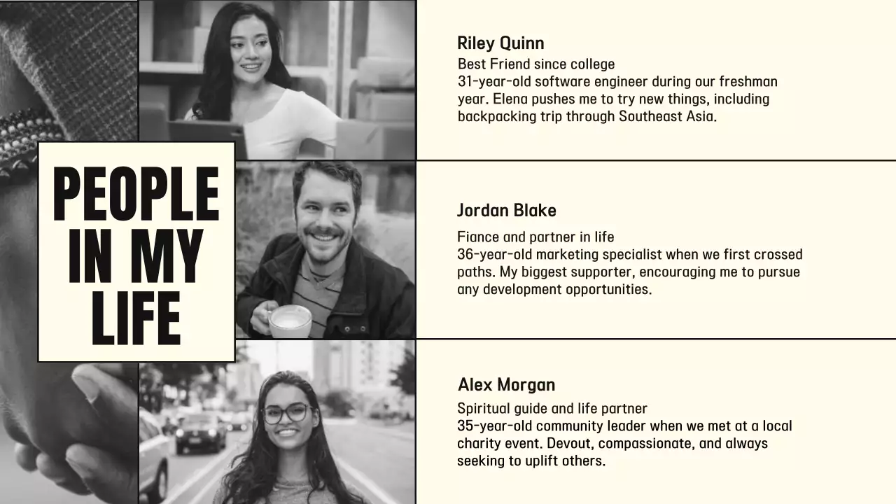 Presentasi Pengenalan Pribadi Minimal Beige