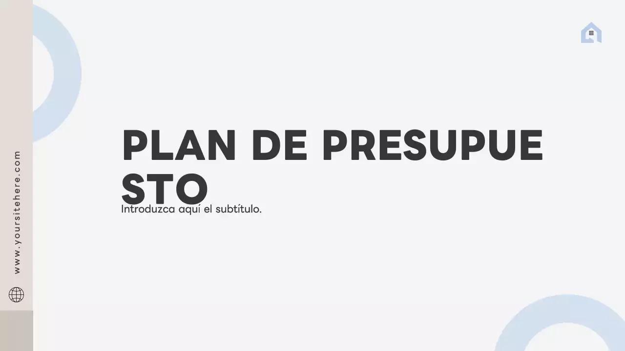 documento del plan de empresa grey modern