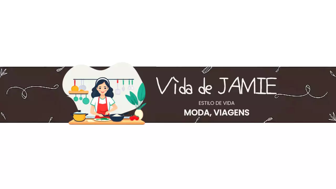 anúncio de estilo de vida moderno em castanho