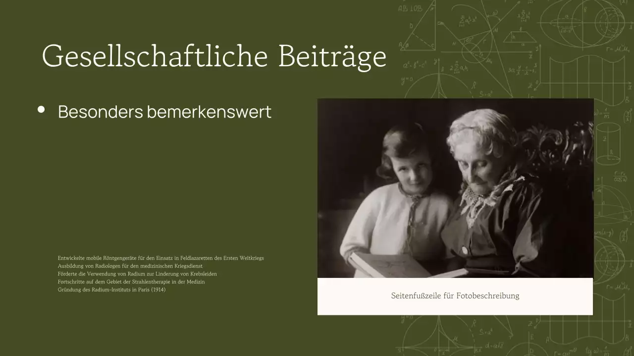 Professionelle Trendy Akademische Historische Figur Präsentation