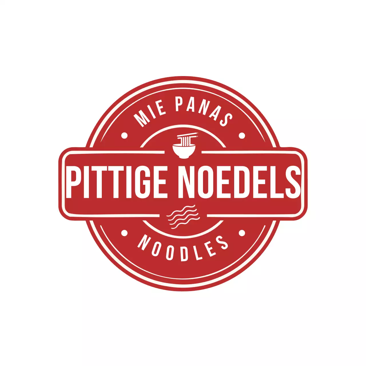 rode reclame voor vintage voedsel