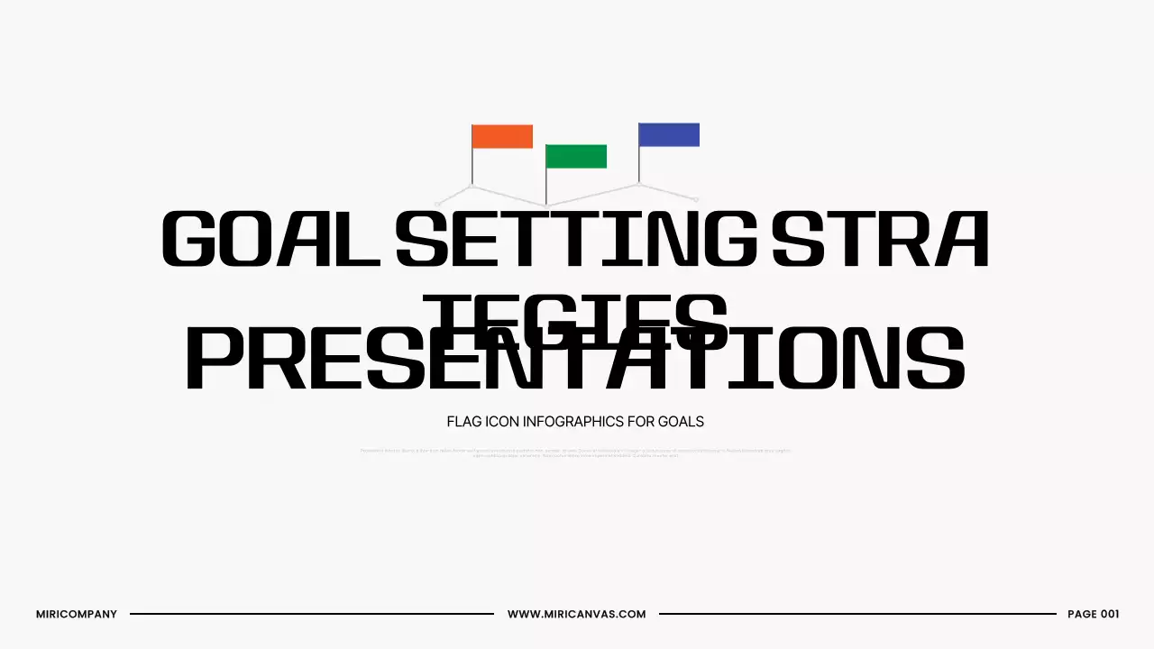 Black Modern Goal Planner Presentation