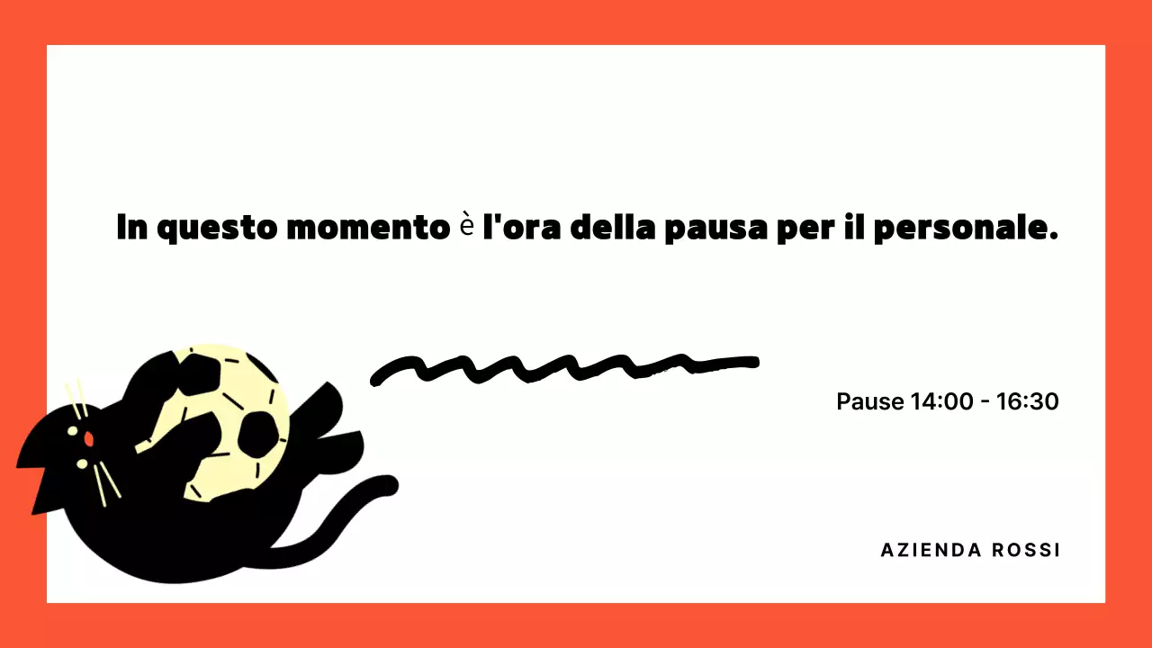 Promuovere annunci pop arancione