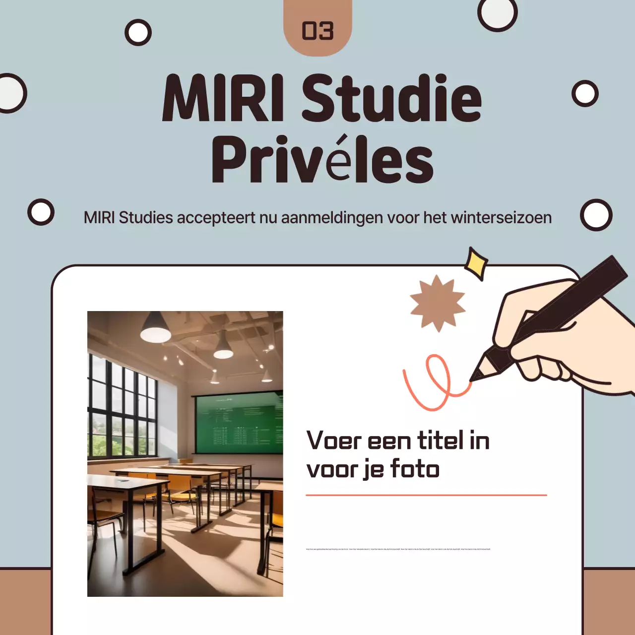 Aanwerving van lichtblauwe stagiairs