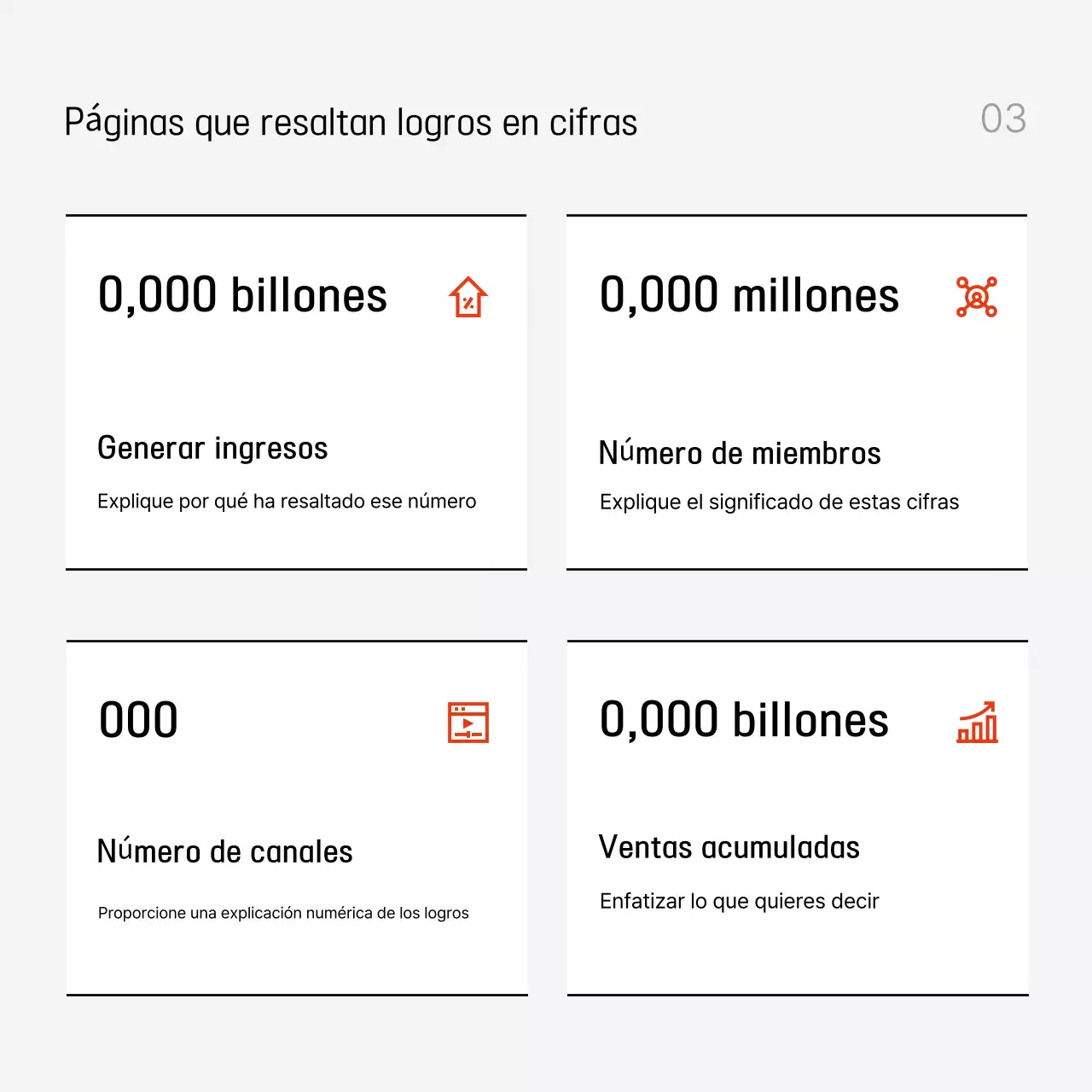 Anuncios de noticias modernos en gris